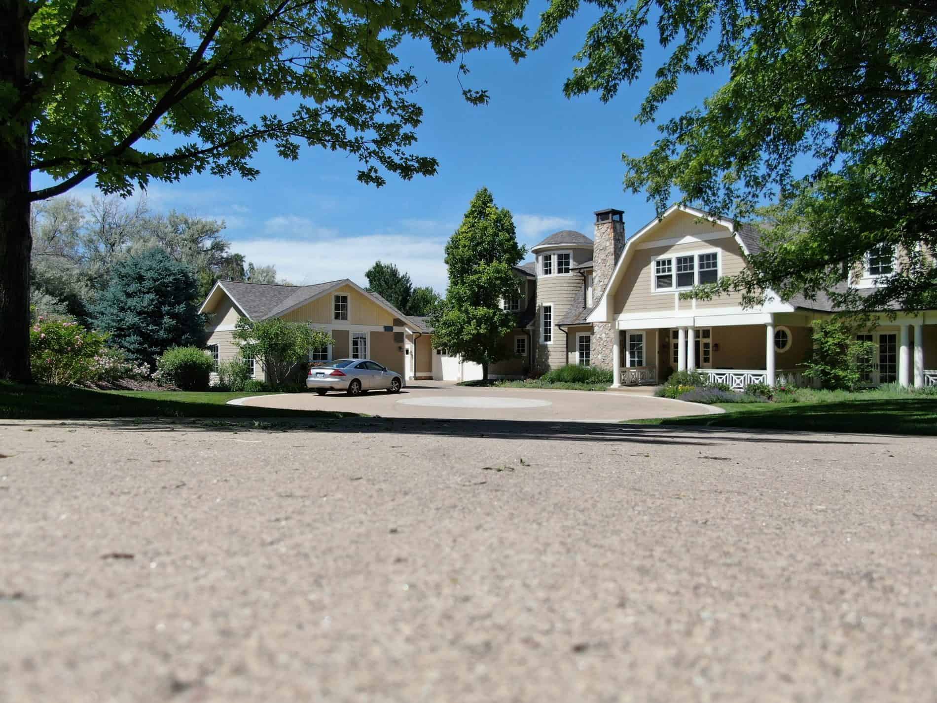 exterior house cherry hills painted