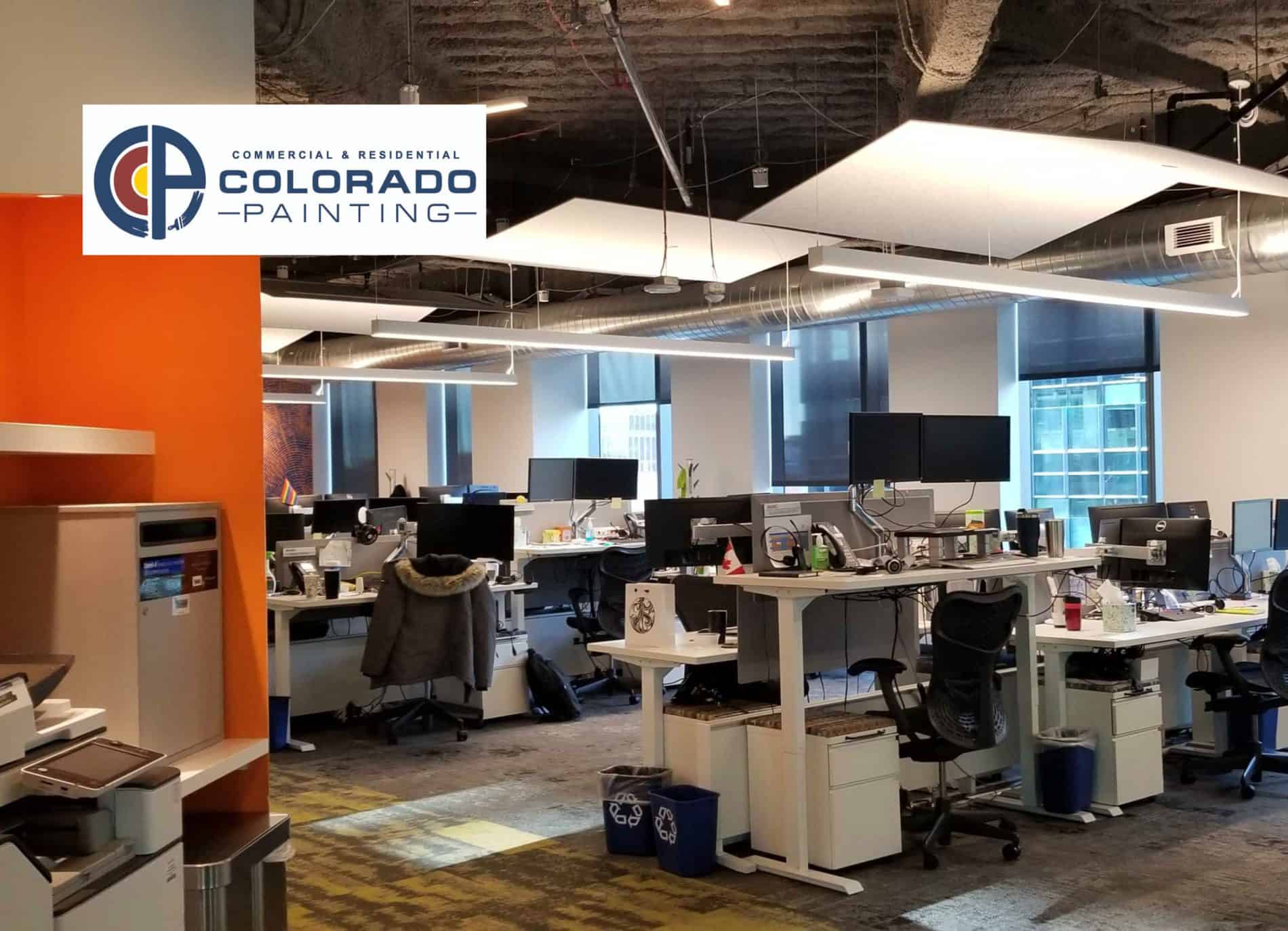 interior commercial office painting