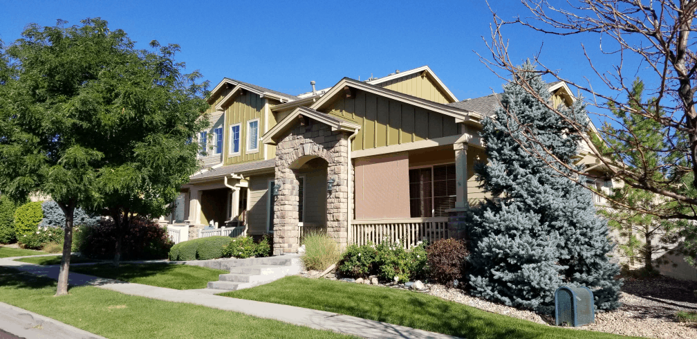 Exterior Townhome painting