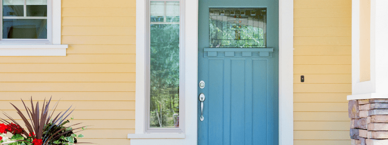 front door blue paint color