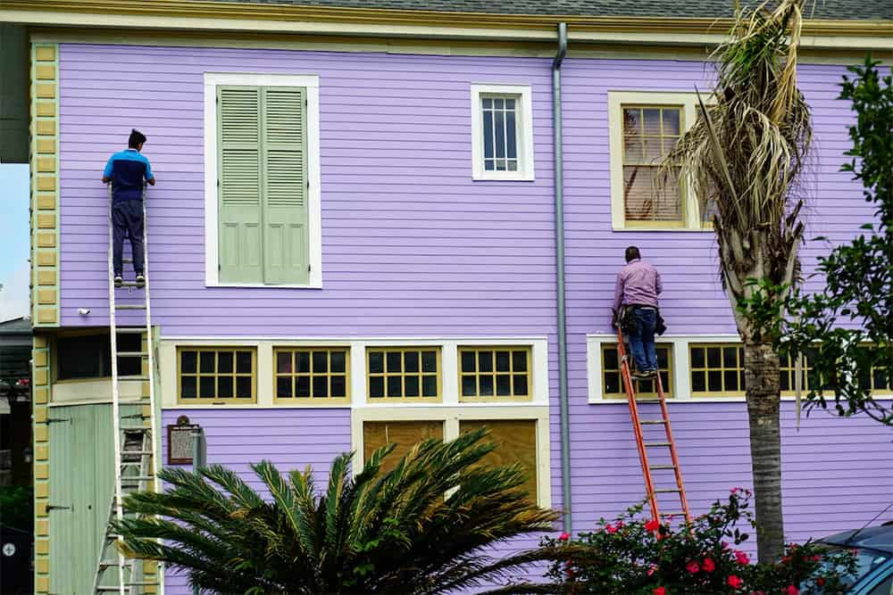 Exterior Home paint preping