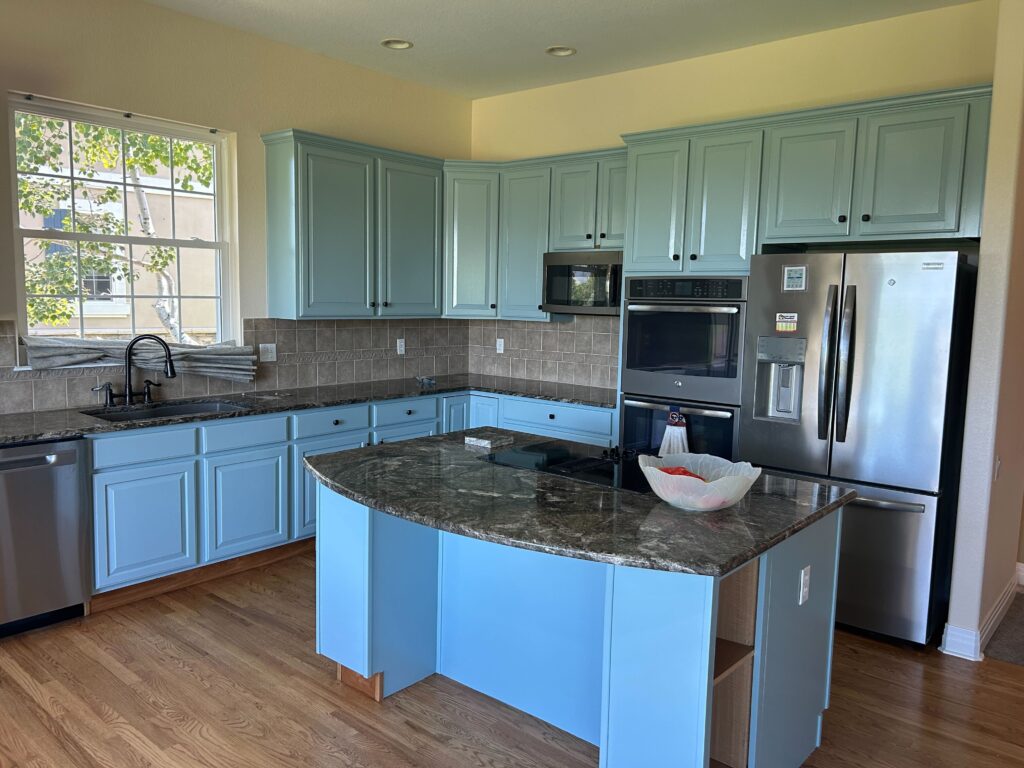Kitchen Painting Work