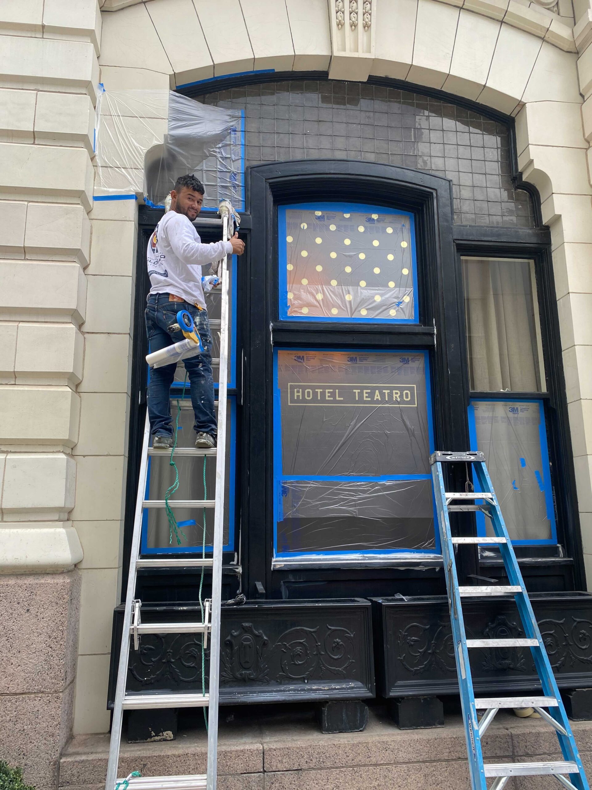 Hotel Painting Process