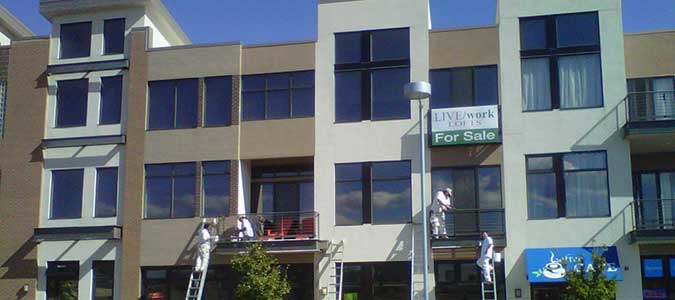 Exterior condo painting